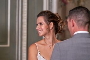 Bride Smiling