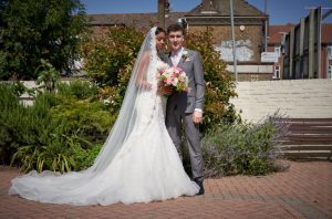 bride and groom