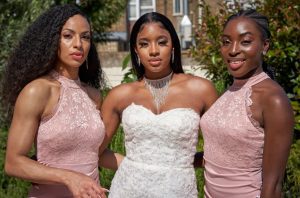 Bride and Bridesmaids