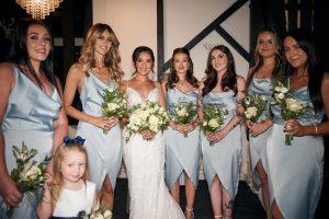 Bridesmaids and Bride