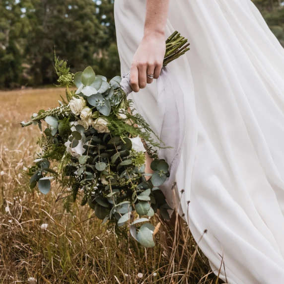 Bride with Bouquet